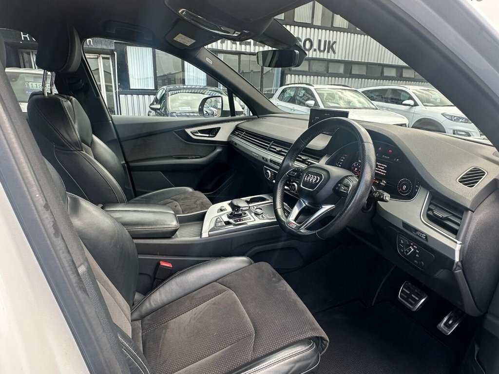 Audi Q7 S Line 3.0 Tdi Quattro 272 Ps Tiptronic White #15