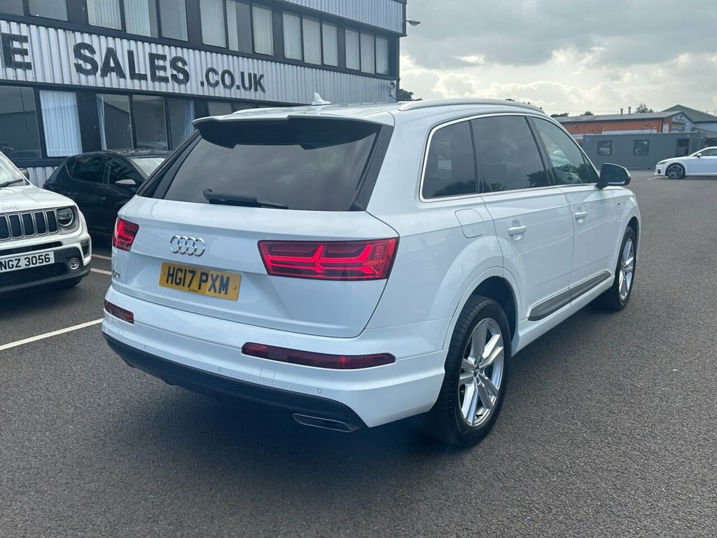 Audi Q7 S Line 3.0 Tdi Quattro 272 Ps Tiptronic White #13
