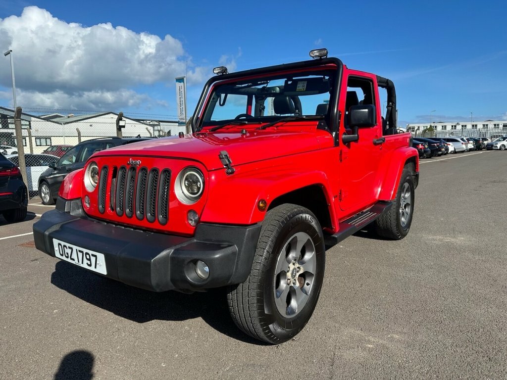 Jeep Wrangler 2.8L Overland Red #3