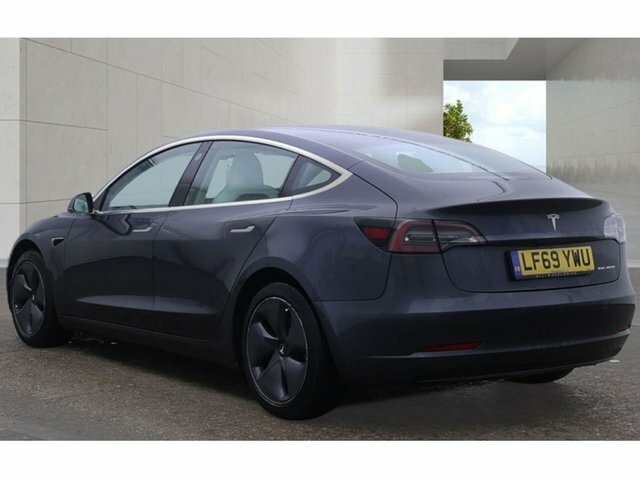 Tesla Model 3 Dual Motor Long Range Saloon 4 LF69YWU Grey #3