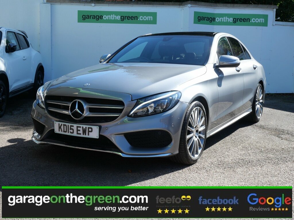 Mercedes-Benz C Class 2.1 C220d Amg Line Premium 7G-tronic Euro 6 S Silver #2