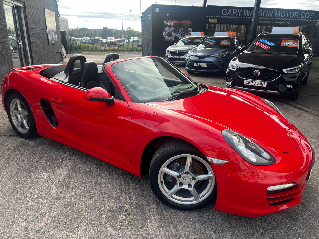 Porsche Boxster 981 24V Red
