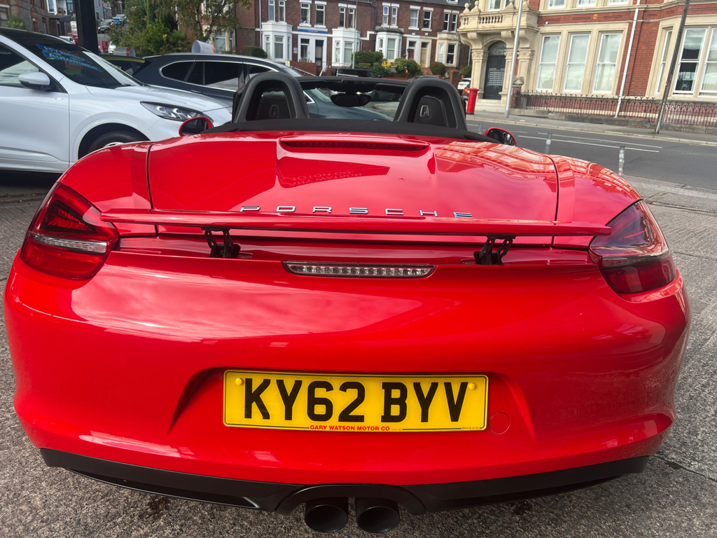 Porsche Boxster 981 24V Red #3