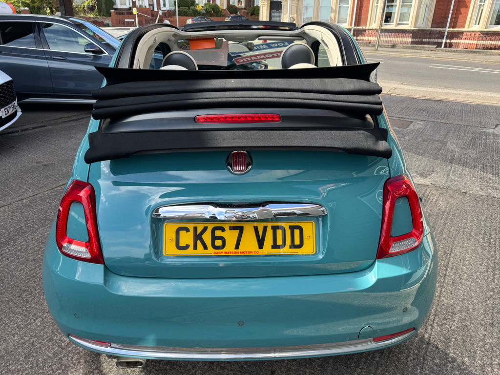 Fiat 500C C Anniversario Dualogic Green #4