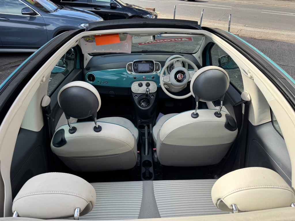 Fiat 500C C Anniversario Dualogic Green #6