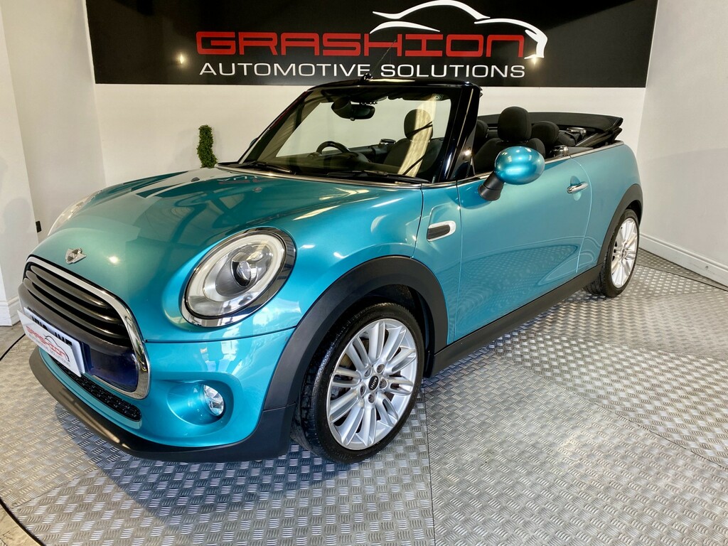 Mini Convertible Convertible 1.5 Cooper D Convertible 2016 Blue #3