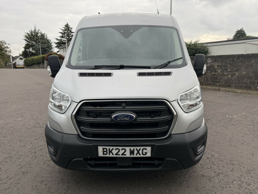Ford Transit Custom Panel Van 2.0 Transit Trend Van 350 L3 2.0L Ecoblu Silver #2