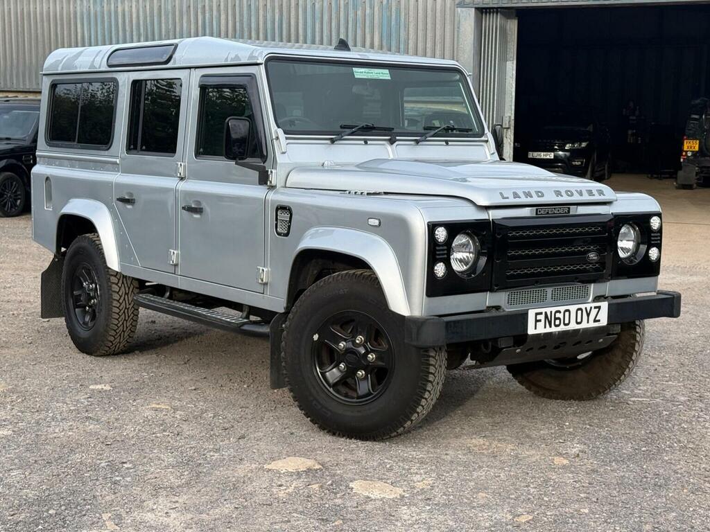 Land Rover Defender 110 2.4 Tdci County Station Wagon 4Wd Mwb Euro 4 Silver #5