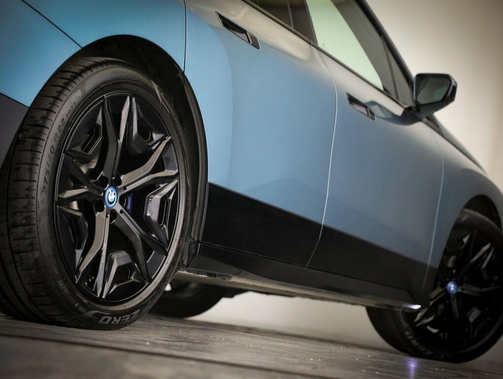 BMW iX Ix Xdrive 40 M Sport Edition Blue #6