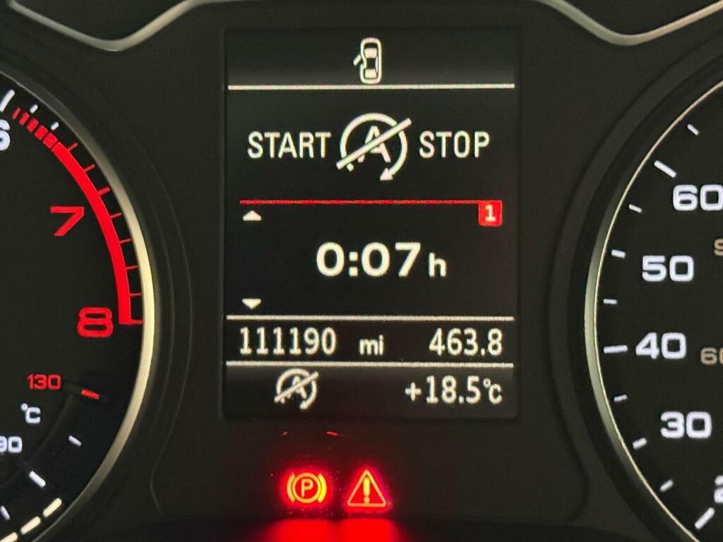 Audi A3 Hatchback 2.0 Tdi Sport Sportback Euro 6 Ss Red #49