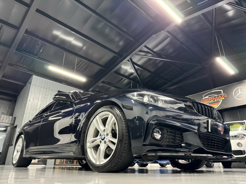 BMW 4 Series Gran Coupe Hatchback 2.0 420D M Sport Gran Coupe 201767 Black #6