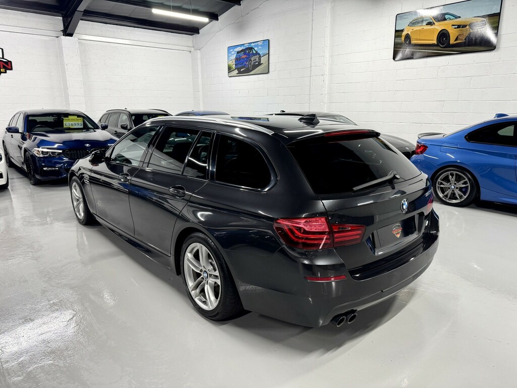 BMW 5 Series 2.0 520D M Sport Touring Grey #2
