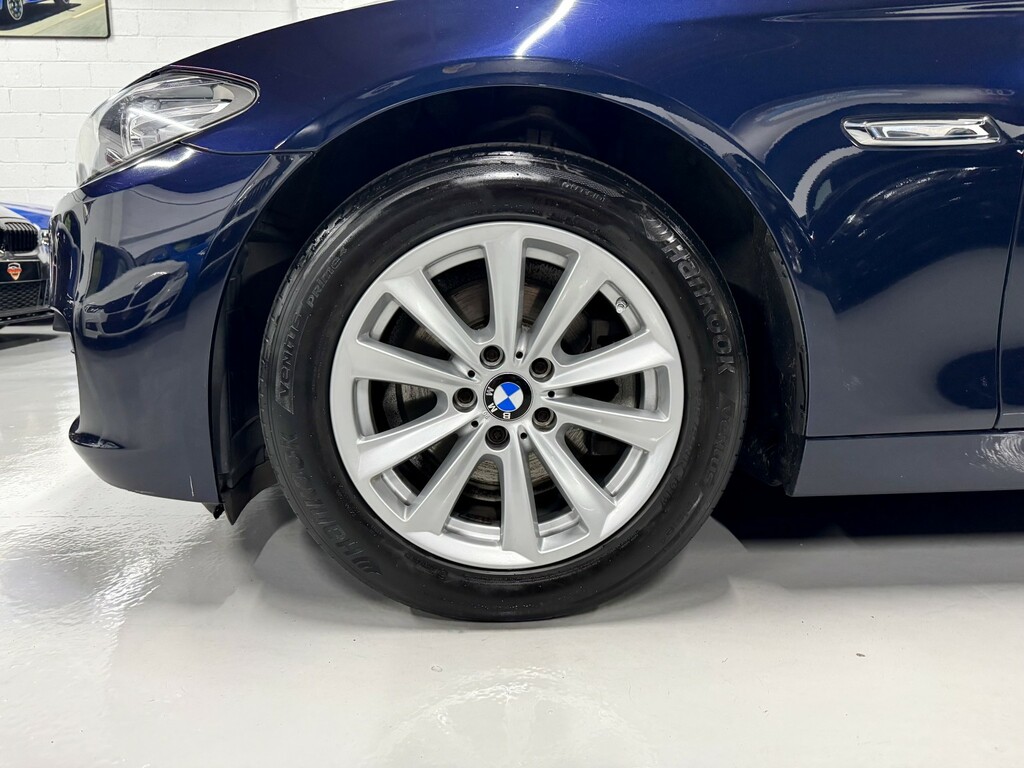 BMW 5 Series 2.0 520D Se Saloon Blue #3