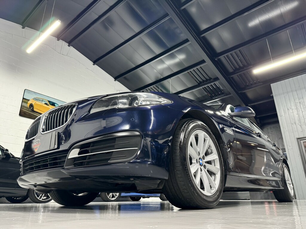 BMW 5 Series 2.0 520D Se Saloon Blue #6
