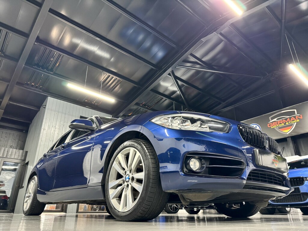 BMW 1 Series 2.0 118D Sport 5-Door Blue #6