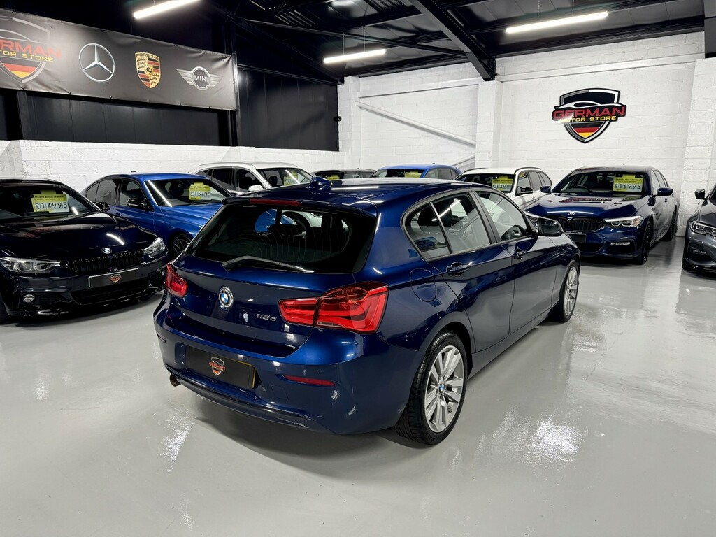 BMW 1 Series 2.0 118D Sport 5-Door Blue