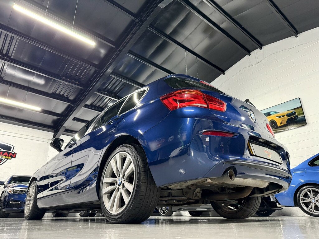 BMW 1 Series 2.0 118D Sport 5-Door Blue #5