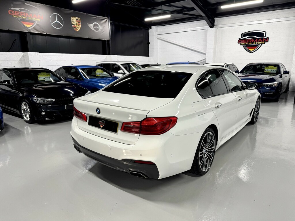 BMW 5 Series 2.0 520D M Sport Saloon White