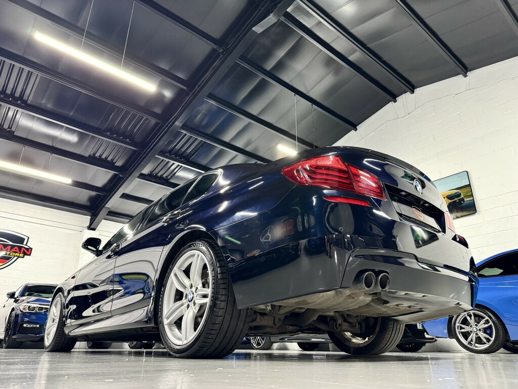 BMW 5 Series 3.0 530D M Sport Saloon Black #5