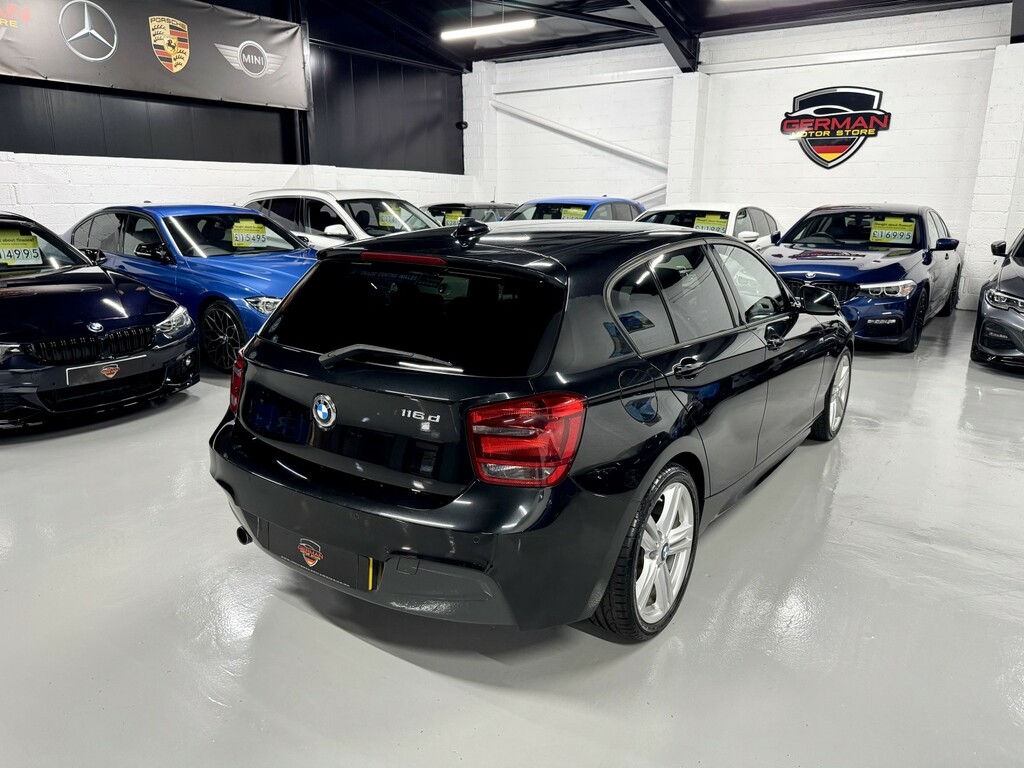 BMW 1 Series 2.0 116D M Sport Black #2