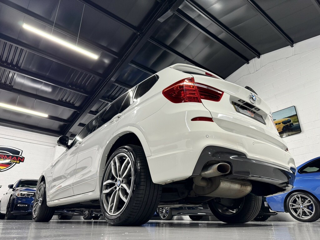 BMW X3 2.0 X3 Xdrive20d M Sport White #6