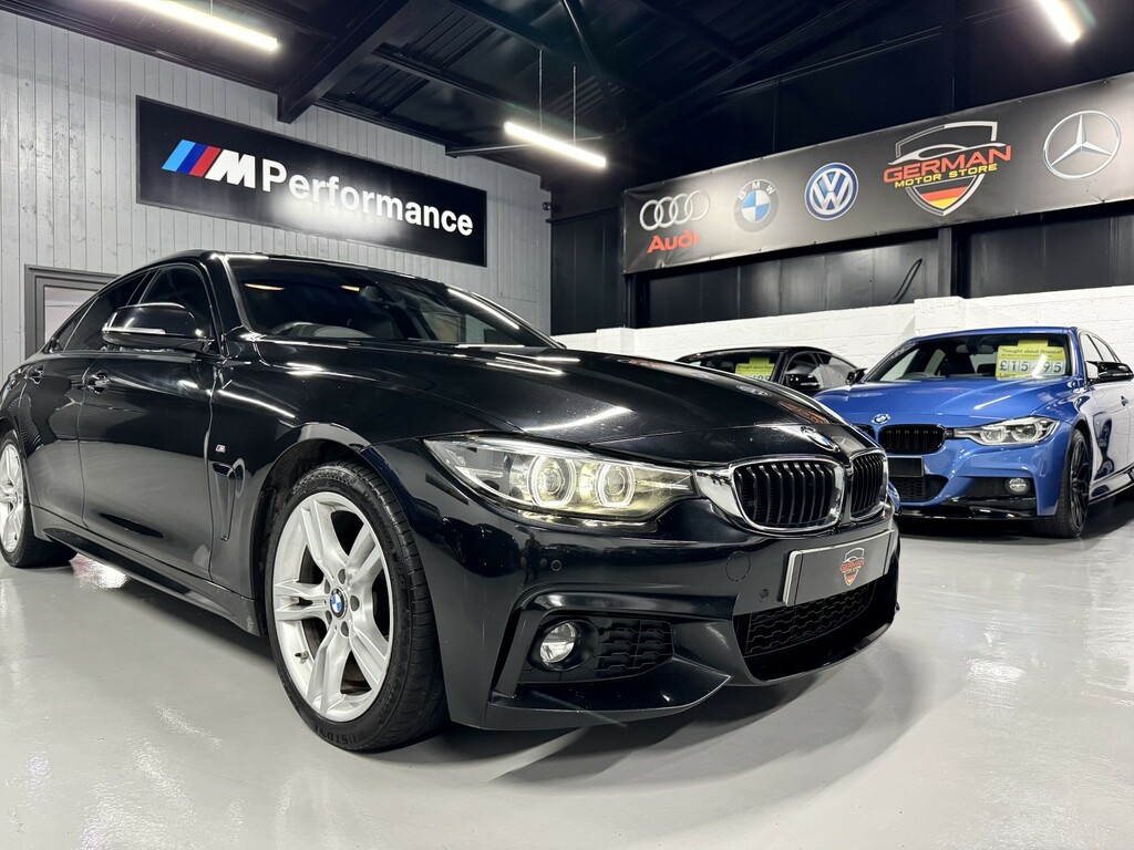 BMW 4 Series Gran Coupe 2L M Sport Black #13