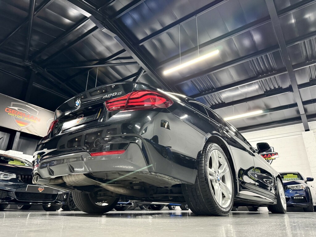 BMW 4 Series Gran Coupe 2.0 420D M Sport Gran Coupe Black #6