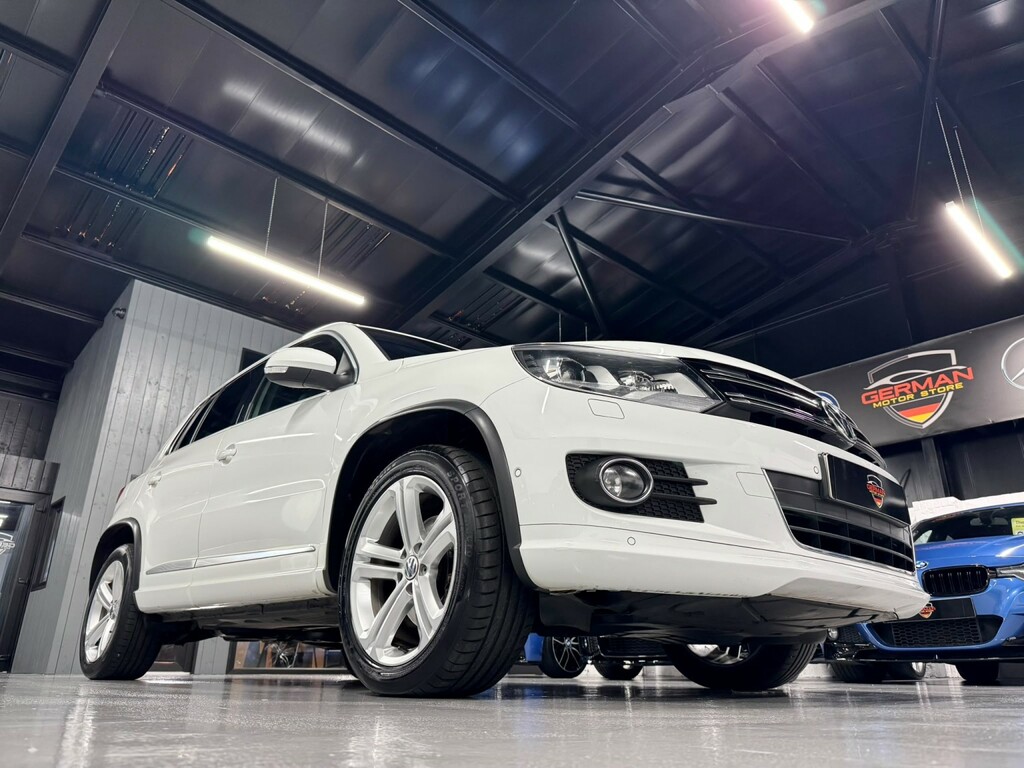 Volkswagen Tiguan 2.0 Tdi Bluemotion Tech R-line Edition White #6