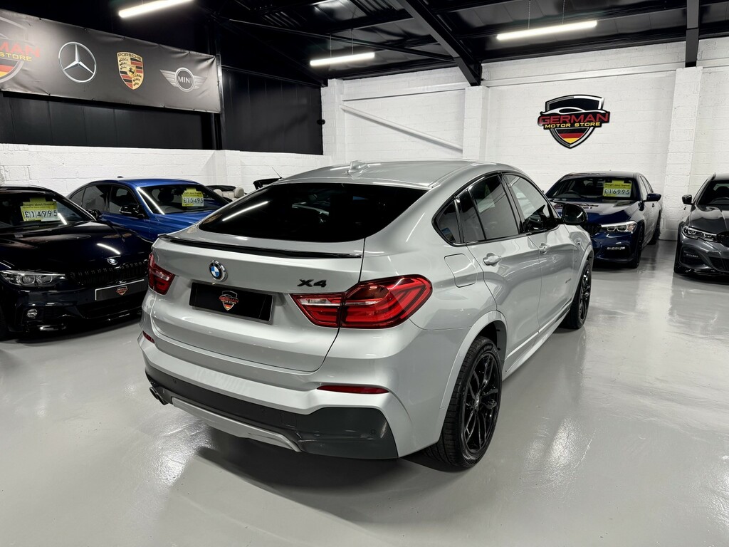 BMW X4 3.0 X4 Xdrive30d M Sport Silver #2