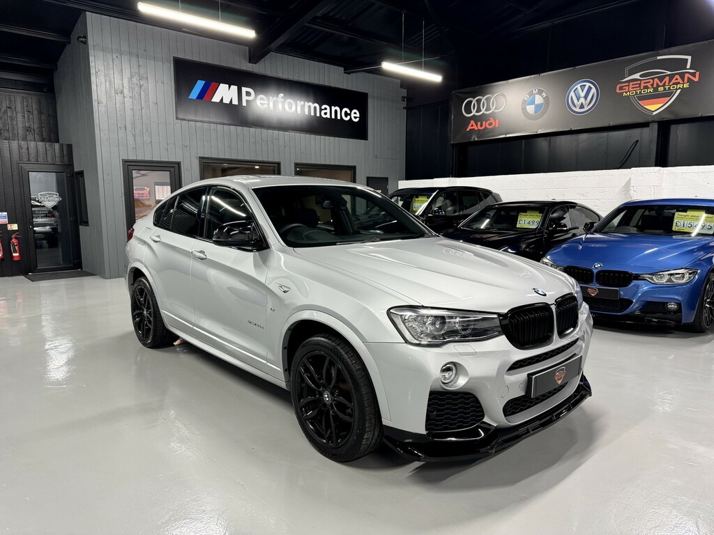 BMW X4 3.0 X4 Xdrive30d M Sport Silver