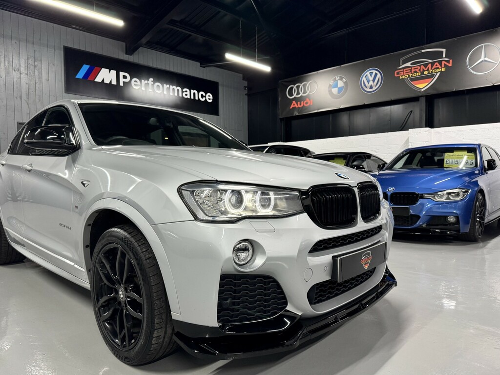 BMW X4 3.0 X4 Xdrive30d M Sport Silver #6