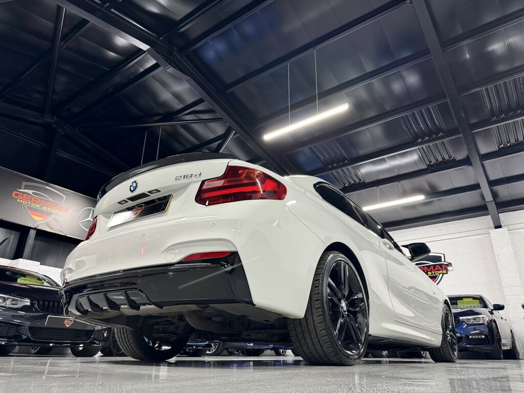 BMW 2 Series Gran Coupe 2.0 218D M Sport Coupe White #5