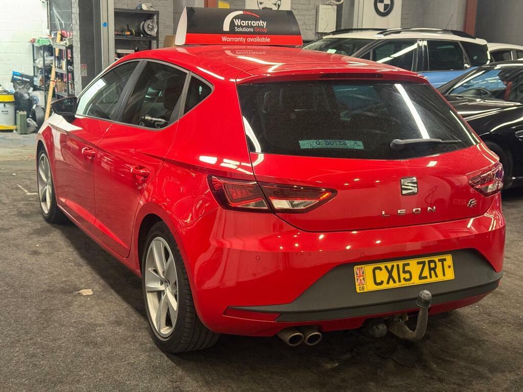 Seat Leon 2.0 Tdi Cr Fr Dsg Euro 5 S S Red #4