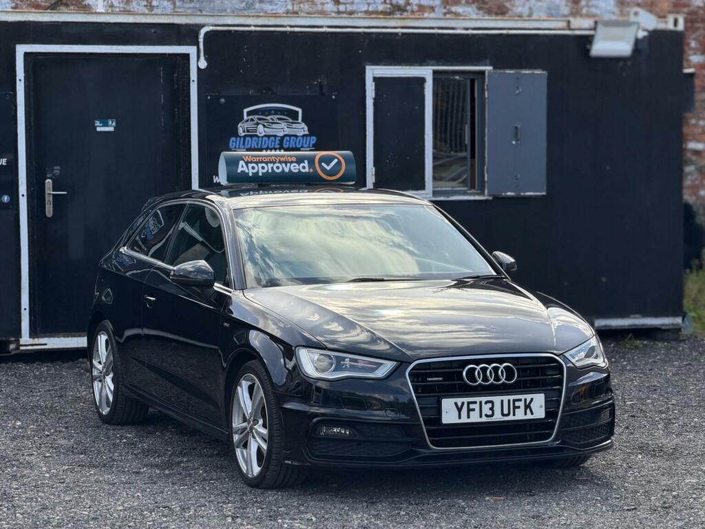 Audi A3 1.8 Tfsi S Line S Tronic Quattro Euro 6 Ss Black #2
