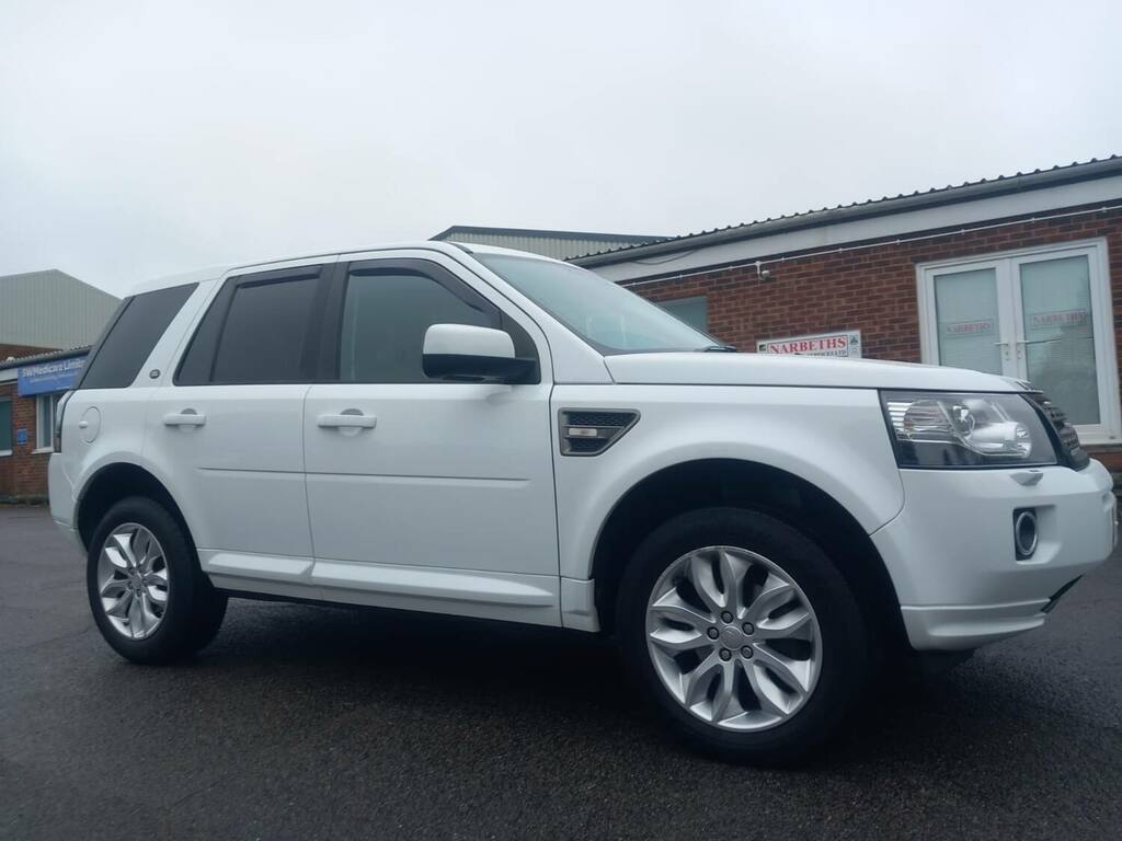 Land Rover Freelander 2.2 Sd4 Se Only 77,000 Mile 77K Commandsh White #4