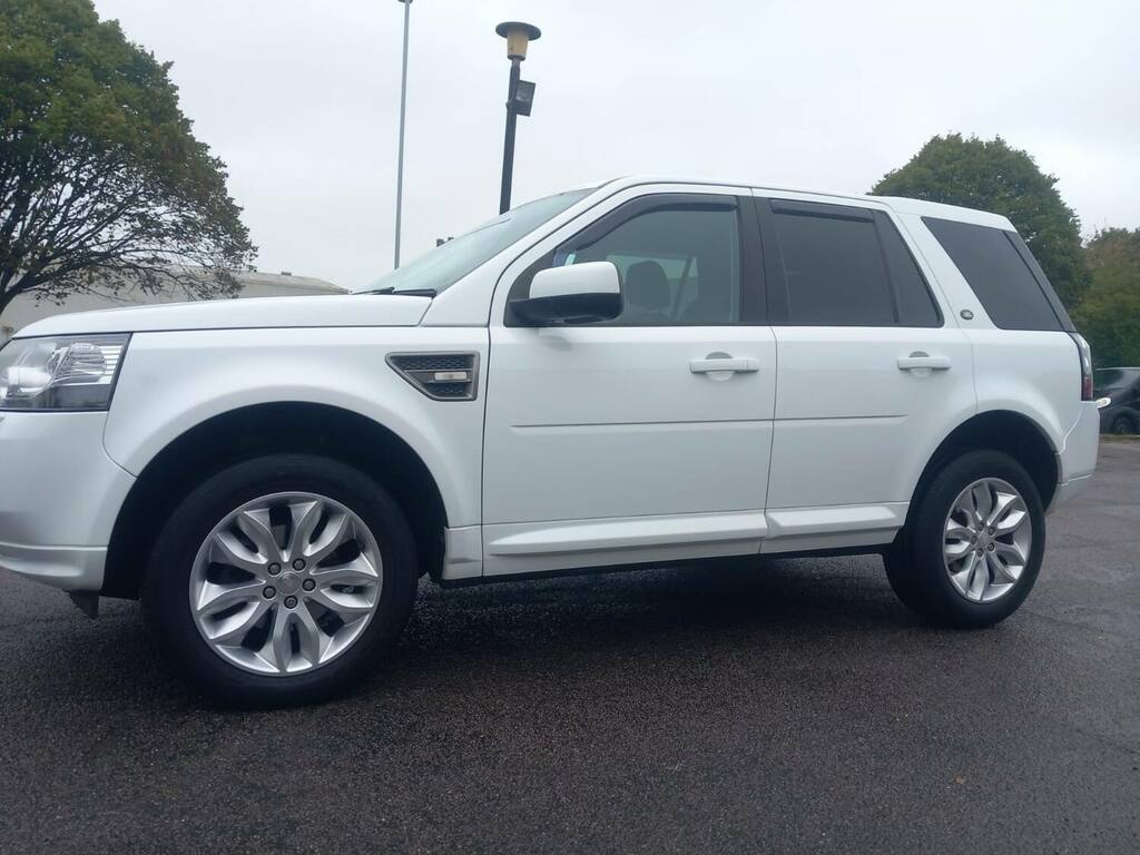 Land Rover Freelander 2.2 Sd4 Se Only 77,000 Mile 77K Commandsh White #5