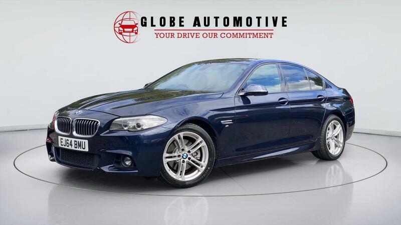 BMW 5 Series 2.0 520D M Sport Euro 6 Ss Blue #2