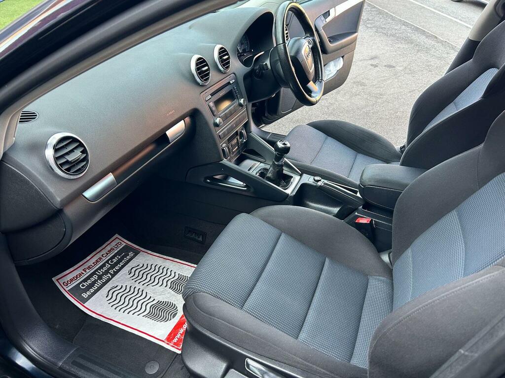 Audi A3 2.0 Tdi Sport Sportback Euro 5 Ss Blue #4