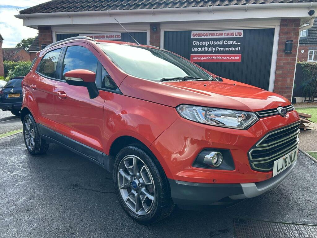 Ford Ecosport 1.0T Ecoboost Titanium 2Wd Euro 5 Ss Red