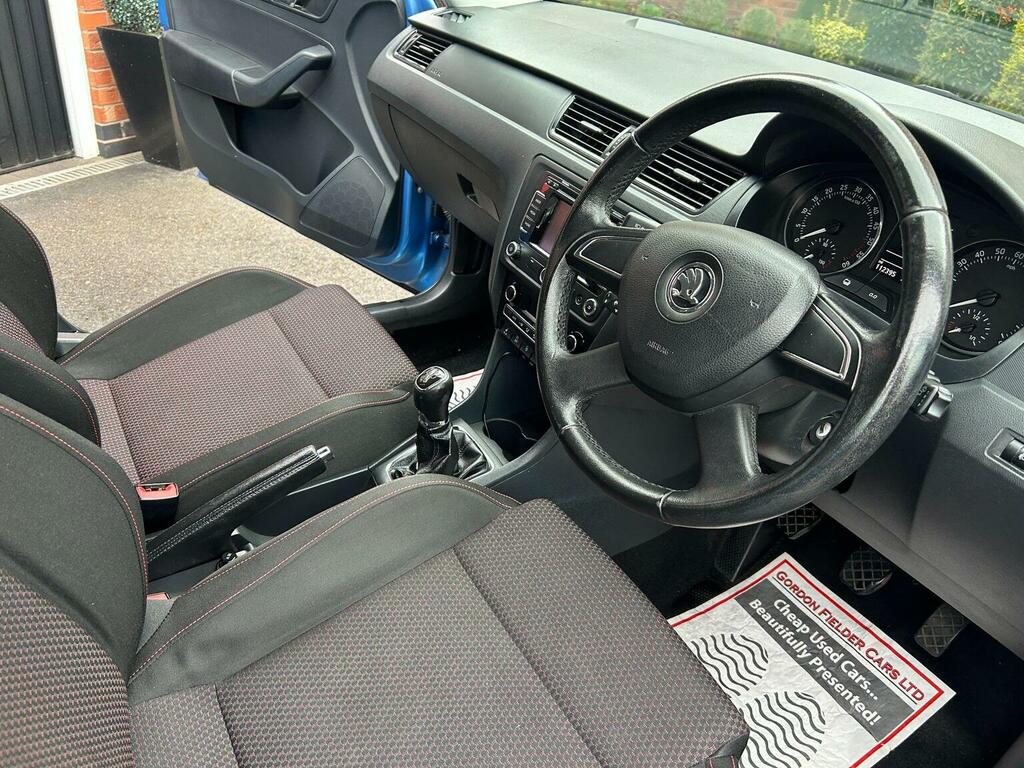 Skoda Rapid 1.6 Tdi Se Euro 5 Blue #2