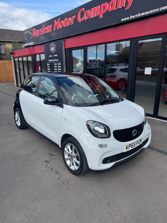 Smart Forfour 0.9T Passion Premium Euro 6 Ss White