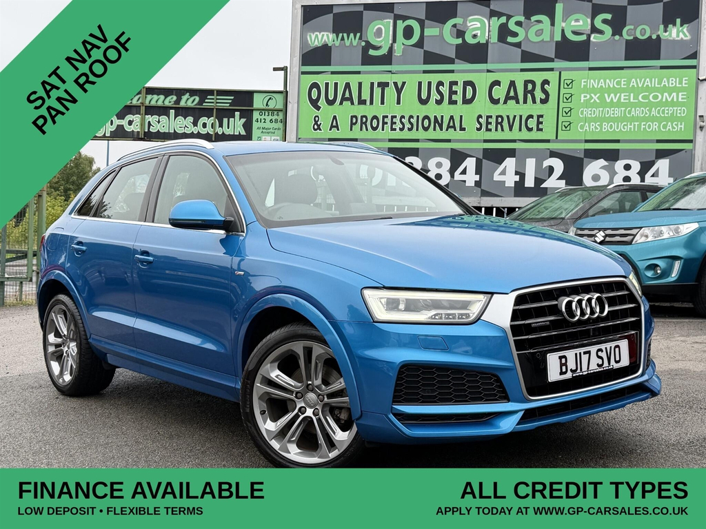 Audi Q3 2.0 Tdi S Line Edition Quattro Euro 6 Ss Blue