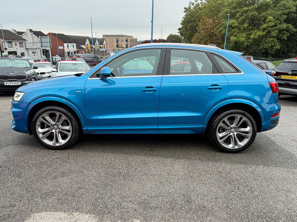 Audi Q3 2.0 Tdi S Line Edition Quattro Euro 6 Ss Blue #4