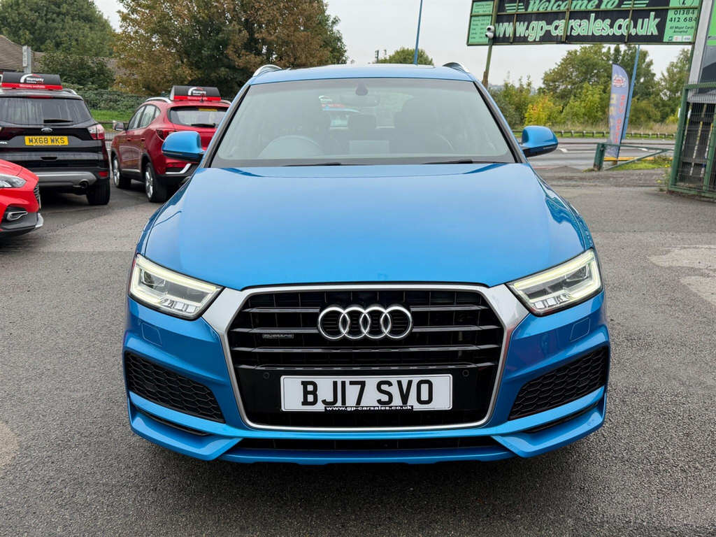 Audi Q3 2.0 Tdi S Line Edition Quattro Euro 6 Ss Blue #2