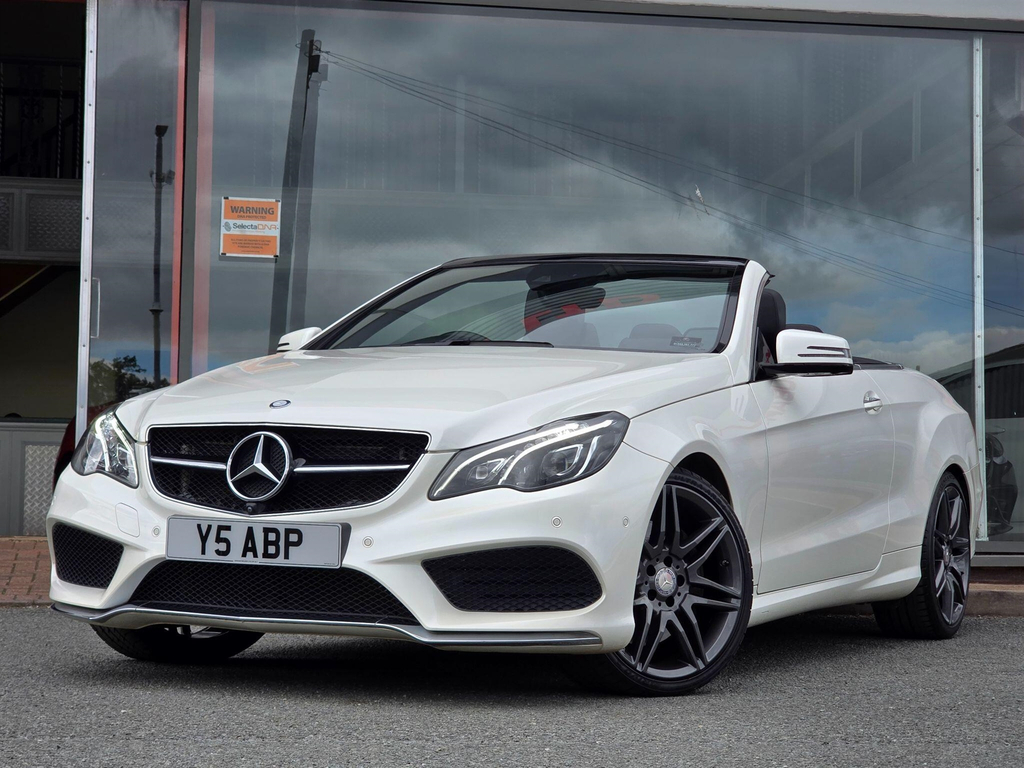 Mercedes-Benz E Class 3.5 V6 Amg Line Edition Cabriolet G-tronic Euro 6 White #3