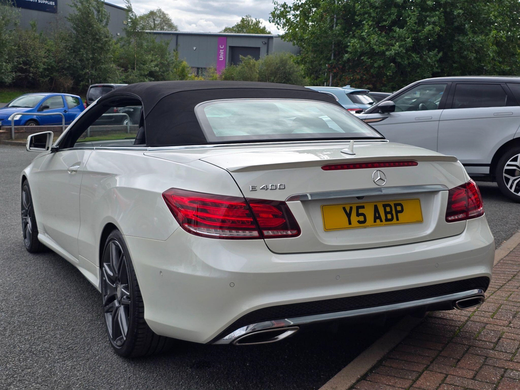 Mercedes-Benz E Class 3.5 V6 Amg Line Edition Cabriolet G-tronic Euro 6 White #2