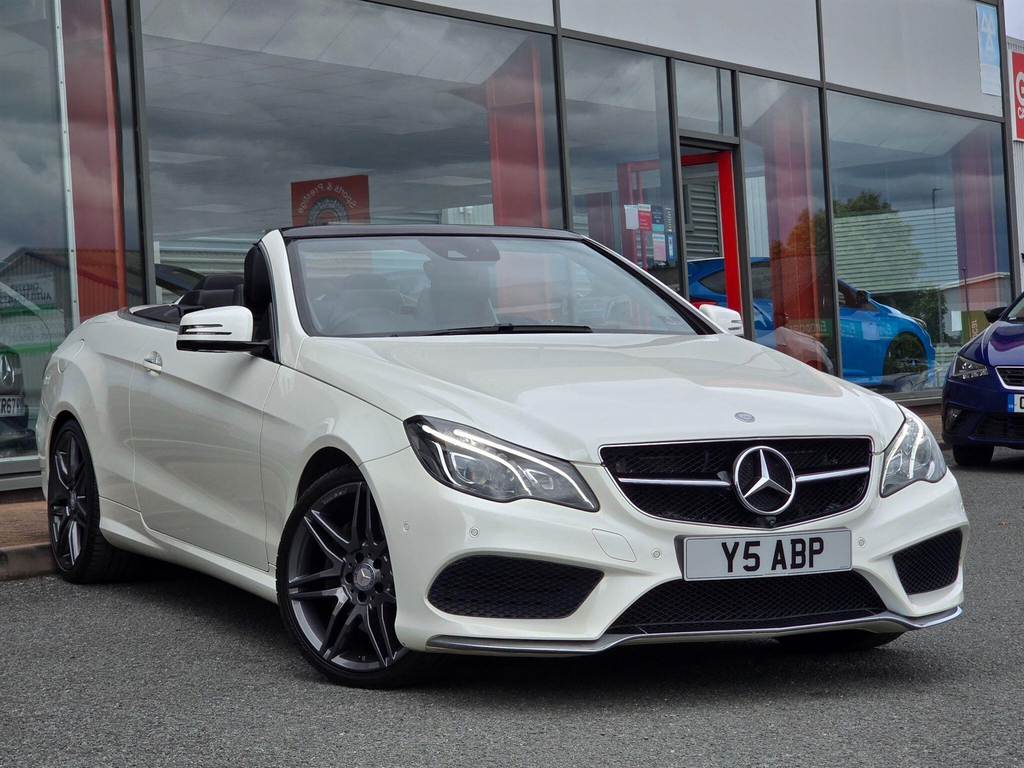 Mercedes-Benz E Class 3.5 V6 Amg Line Edition Cabriolet G-tronic Euro 6 White #4