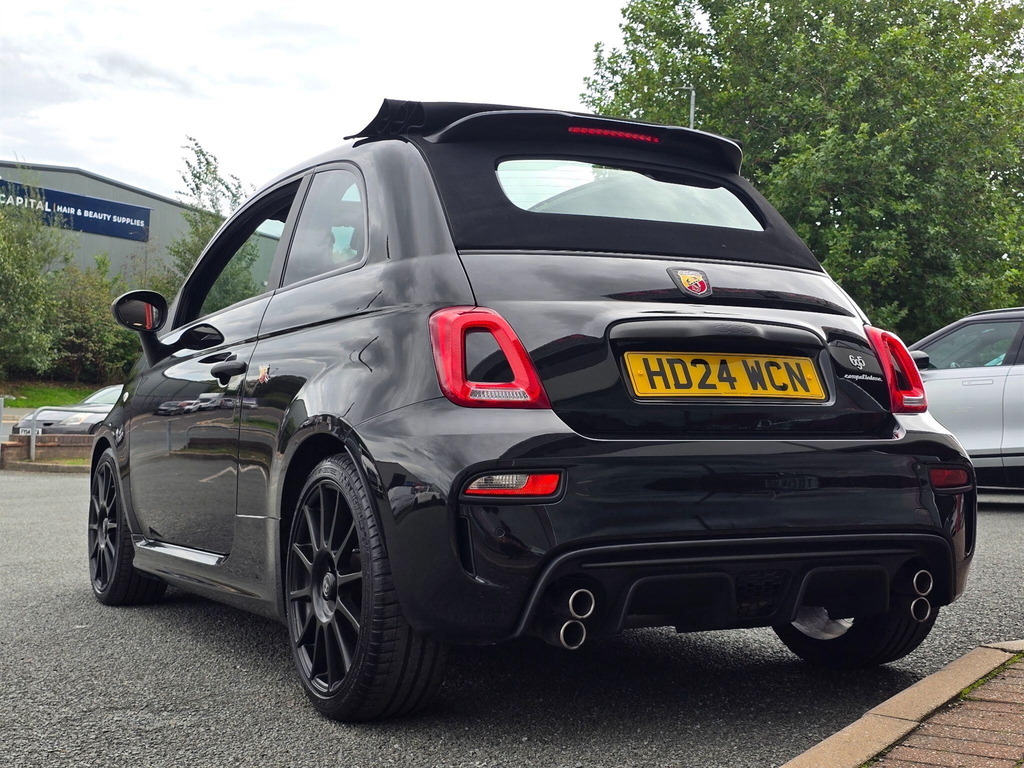 Abarth 695 1.4 T-jet Competizione Cabrio Euro 6 Black #2