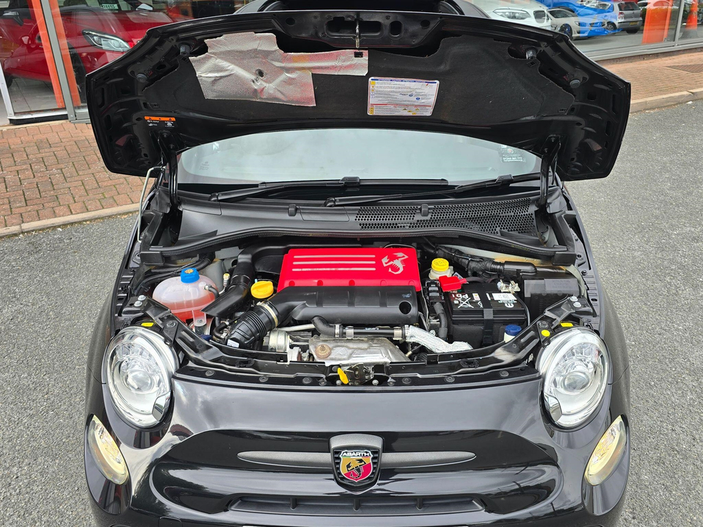 Abarth 695 1.4 T-jet Competizione Cabrio Euro 6 Black #4