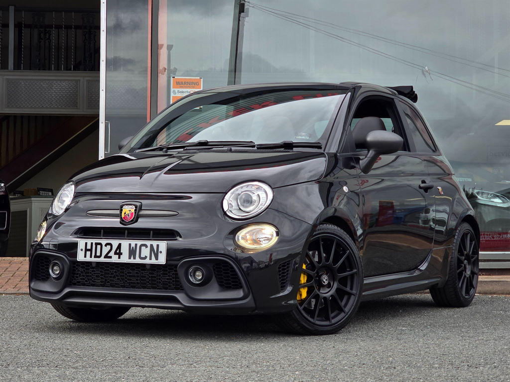 Abarth 695 1.4 T-jet Competizione Cabrio Euro 6 Black #3